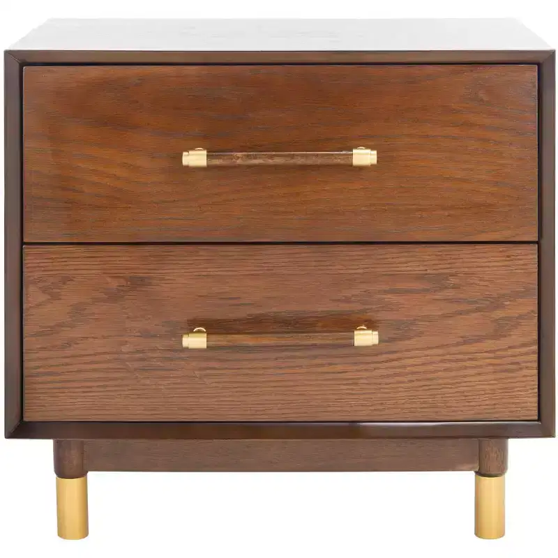 Justice 2 Drawer Nightstand - NST6402 - Safavieh