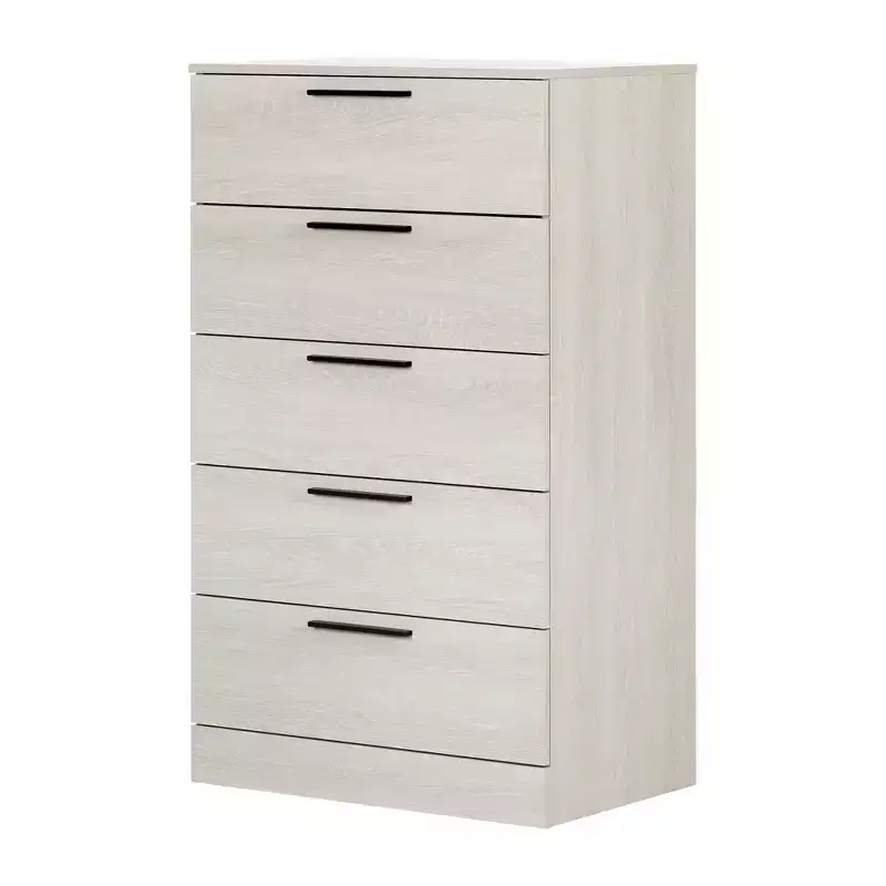 Step One Essential 5 Drawer Chest Oak - South Shore